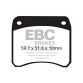 EBC Disc pad set FA016S