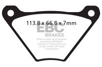EBC Disc pad set FA024/2 HARLEY D