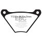 EBC Disc pad set FA024/2 HARLEY D