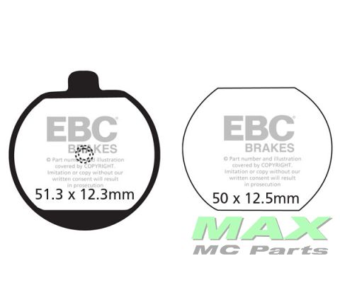EBC Disc pad set*FRONT*FA033 KAWASAKI