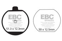 EBC Disc pad set*FRONT*FA033 KAWASAKI
