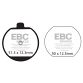 EBC Disc pad set*FRONT*FA033 KAWASAKI