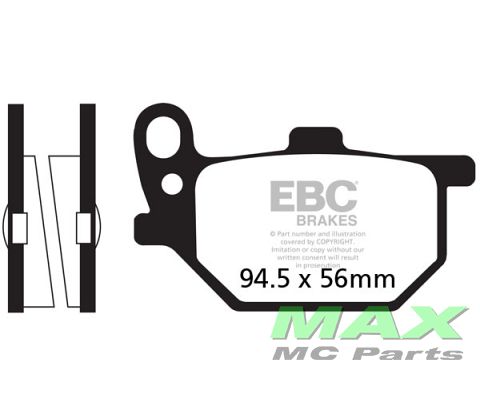 EBC Disc pad set*FRONT*FA041 XS400 XS750