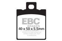 EBC Disc pad set FA047/2(5,5MM) MX80