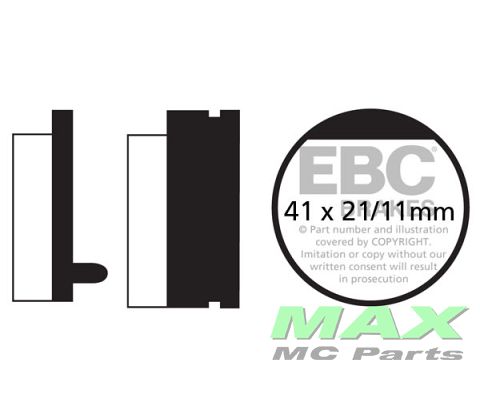 EBC Disc pad set FRONT FA052
