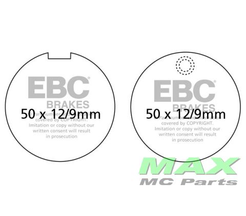 EBC Disc pad*FRONT* FA055  - Z900 GT380