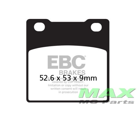 EBC Disc pad *REAR* (FRONT) FA063