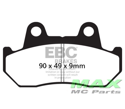 EBC Disc Pads FRONT FA069/2 *9MM*