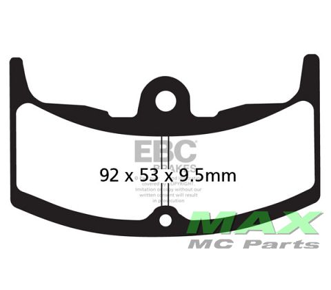 EBC Disc pad set FA080/2 