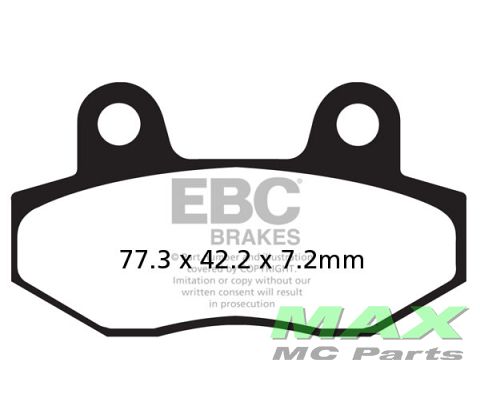 EBC Sintered Pad *REAR* FA086HH