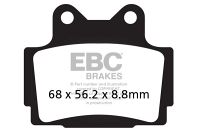 EBC Sintered *FF/RR* FA104HH
