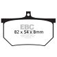 EBC Disc pad set FA107A