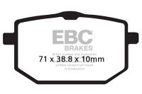 EBC Disc pad set*FRONT* FA118