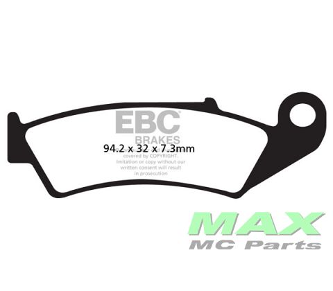 EBC MXS Sintered Off Road Race Pads