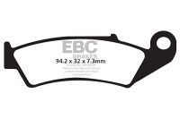 EBC Disc pad set FRONT FA125R