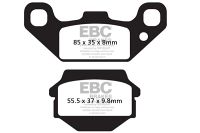 EBC Disc pad set FRONT FA128TT (ATV)