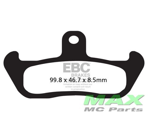 EBC Disc pad set *FRONT* FA134