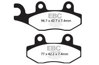 EBC Disc pad set FA135R RACE MX OFF