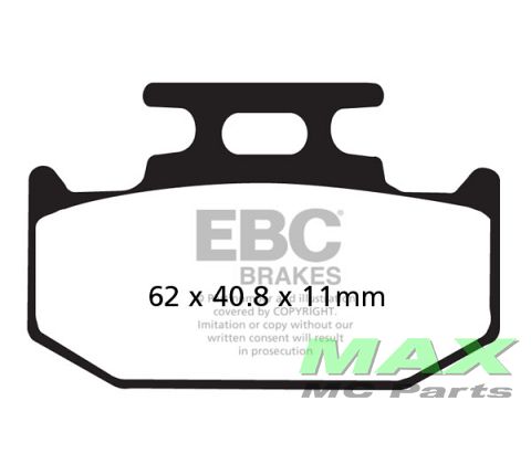 EBC MXS Sintered Race *REAR* FA152/2MXS
