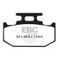 EBC Disc pad set SINTER *REAR*FA152/2R