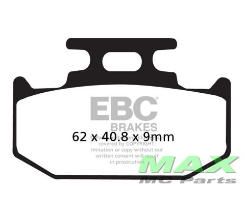 EBC Disc pad set REAR FA152TT MX SPECIAL