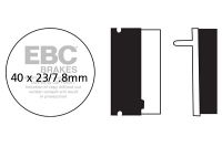 EBC Disc pad set FA155 YFS200 BLASTER