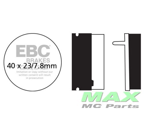 EBC Disc pad set FA155R RACE YFS200