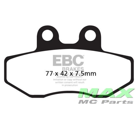 EBC Disc pad set FA167