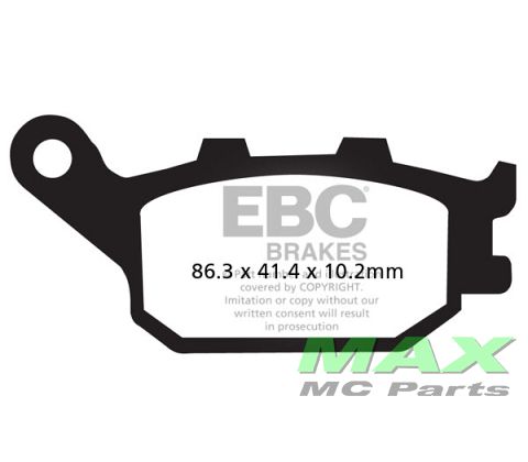 EBC Sinter *REAR* FA174HH HO/KA/SU/YA