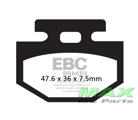 EBC Disc pad set FRONT FA176