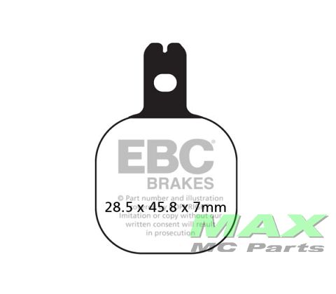 EBC Disc pad set FA184