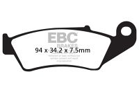 EBC Disc pad *FRONT*FA185TT DIRT RACE