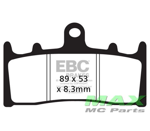 EBC Disc pad *FRONT* FA188