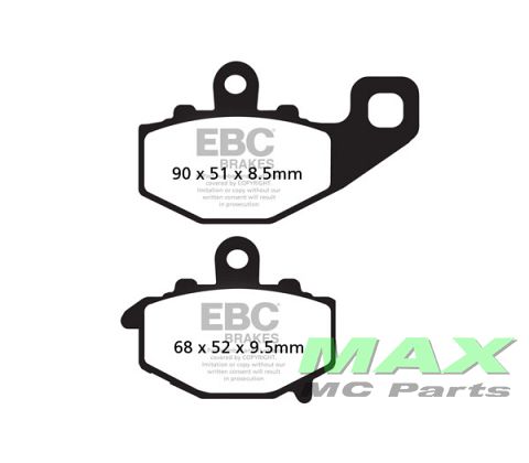 EBC Sintered *REAR* FA192HH ZX6R ZX9 ER6