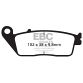EBC Disc pad *FRONT/(REAR)* FA196 