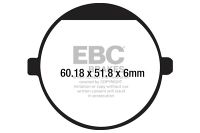 EBC Disc pad set FA198