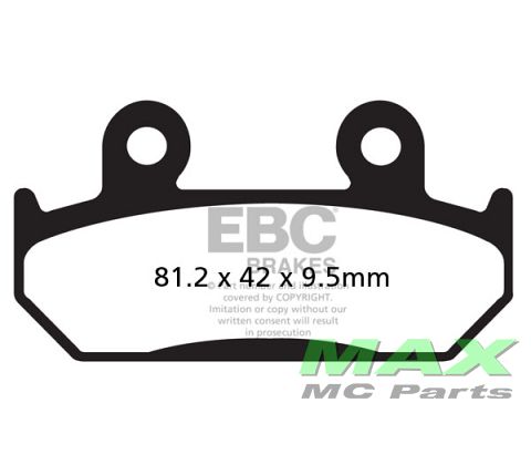 EBC Disc pad*FRONT* FA203 CBR600 91-94