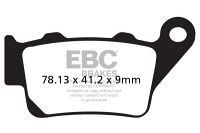 EBC Disc pad set REAR FA208R