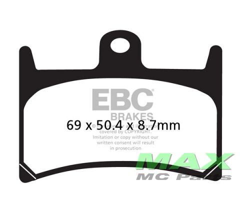EBC Disc pad set FRONT FA220