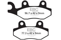 EBC Disc pad set FRONT FA228