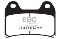 EBC Double-H FR/RR FA244HH Sintered