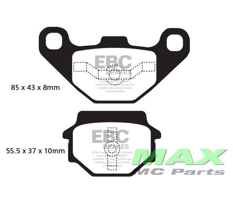 EBC Disc pad set FA251