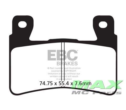 EBC SINTER *FRONT* FA296HH