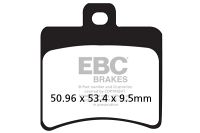 EBC Disc pad set REAR FA298