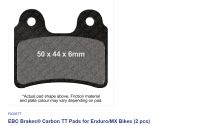 EBC Disc pad set *REAR/(FRONT)* FA303TT