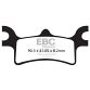 EBC Disc pad set REAR FA314R POLARIS