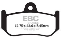 EBC Double- H Sintered Sportbike pad set