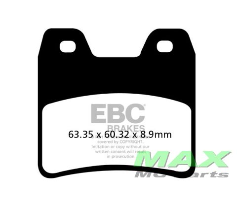 EBC Pad Sintered*REAR*FA348HH XJR1300