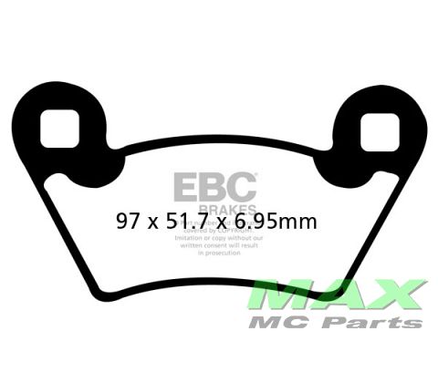 EBC Disc pad set FA354R