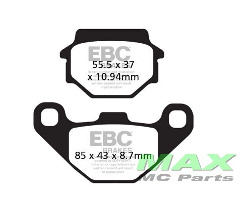 EBC Disc pad set REAR FA372R LTF500 LTA5